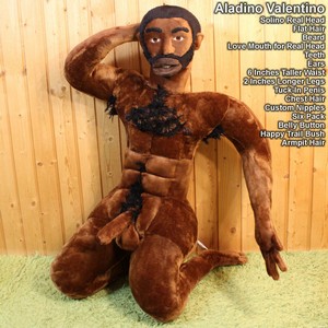 Valentina Girl Sex Doll with Chest Hair option