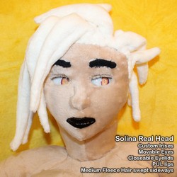 Valentina Girl Doll with Movable Eyes for Real Head option
